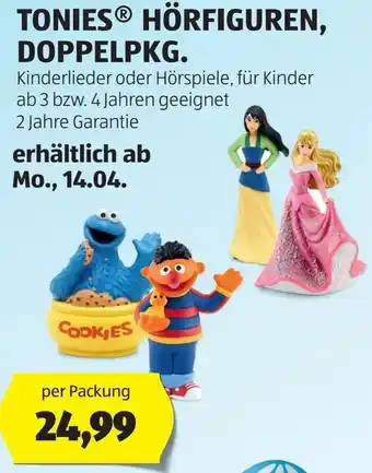 Hofer TONIES HÖRFIGUREN, DOPPELPKG. Angebot