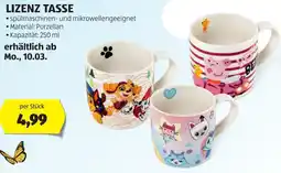 Hofer LIZENZ TASSE Angebot