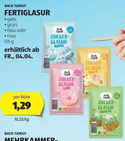 Hofer FERTIGLASUR Angebot