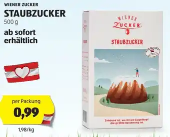 Hofer STAUBZUCKER Angebot