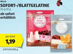 Hofer SOFORT-/BLATTGELATINE Angebot