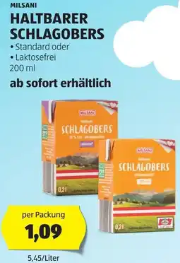 Hofer HALTBARER SCHLAGOBERS Angebot