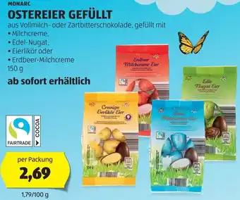 Hofer OSTEREIER GEFÜLLT Angebot