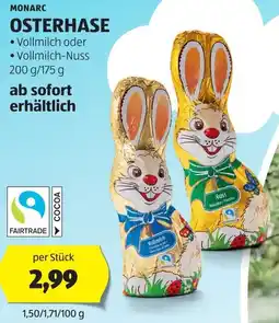 Hofer OSTERHASE Angebot