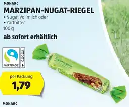 Hofer MARZIPAN-NUGAT-RIEGEL Angebot