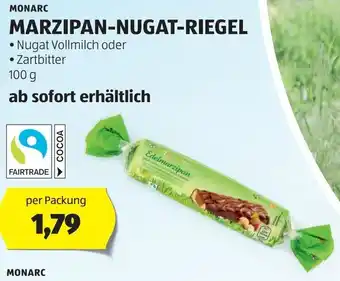 Hofer MARZIPAN-NUGAT-RIEGEL Angebot