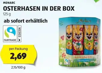 Hofer OSTERHASEN IN DER BOX Angebot