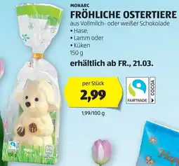 Hofer FRÖHLICHE OSTERTIERE Angebot