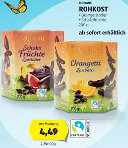 Hofer ROHKOST Angebot