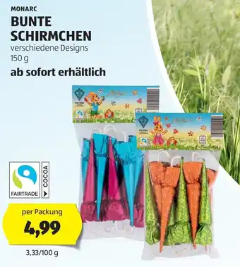 Hofer BUNTE SCHIRMCHEN Angebot