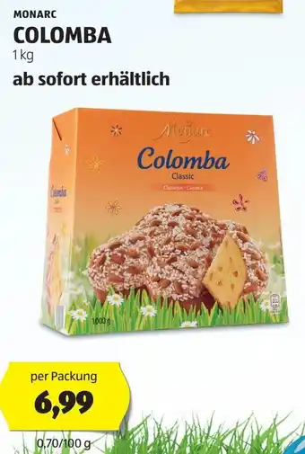 Hofer COLOMBA Angebot