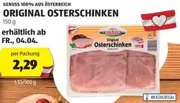 Hofer ORIGINAL OSTERSCHINKEN Angebot