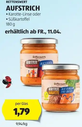 Hofer AUFSTRICH Angebot