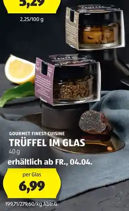 Hofer TRÜFFEL IM GLAS Angebot