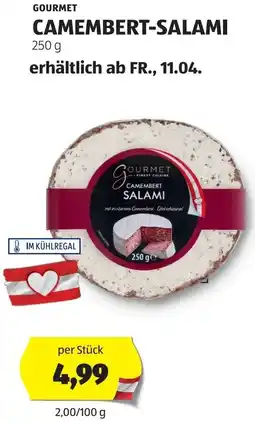 Hofer CAMEMBERT-SALAMI Angebot