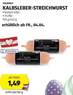 Hofer KALBSLEBER-STREICHWURST Angebot