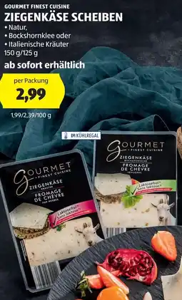 Hofer ZIEGENKÄSE SCHEIBEN Angebot