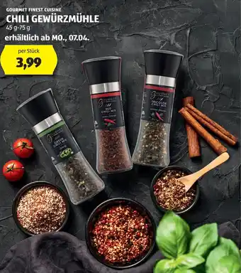 Hofer CHILI GEWÜRZMÜHLE Angebot