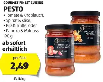 Hofer PESTO Angebot