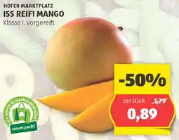 Hofer ISS REIF! MANGO Angebot