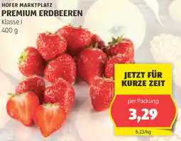 Hofer PREMIUM ERDBEEREN Angebot