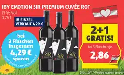 Hofer IBY EMOTION SIR PREMIUM CUVÉE ROT Angebot