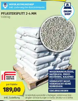 Hofer PFLASTERSPLITT 2-4 MM Angebot