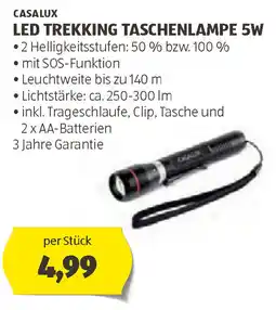 Hofer LED TREKKING TASCHENLAMPE 5W Angebot