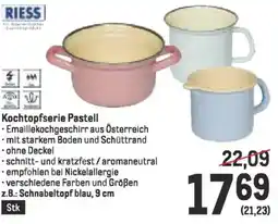 Metro Kochtopfserie Pastell Angebot