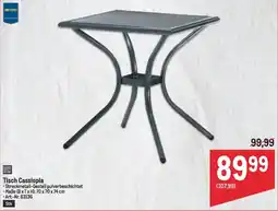 Metro Tisch Cassiopia Angebot