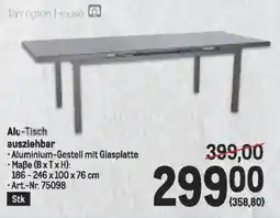 Metro Alu-Tisch ausziehbar Angebot