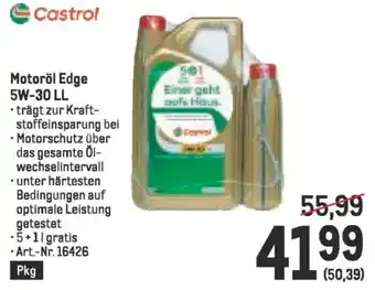 Metro Motoröl Edge 5W-30 LL Angebot