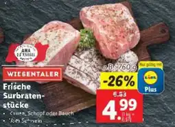 Lidl Frische Surbraten- stücke Angebot