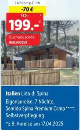 Lidl Italien Lido di Spina Angebot