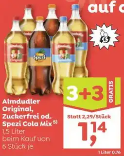 ADEG Almdudler Original, Zuckerfrei od. Spezi Cola Mix Angebot