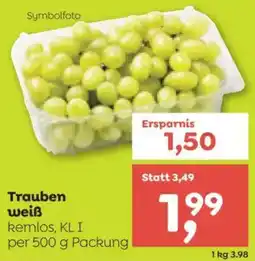 ADEG Trauben weiß Angebot