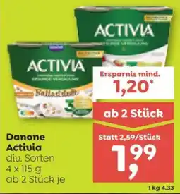 ADEG Danone Activia Angebot