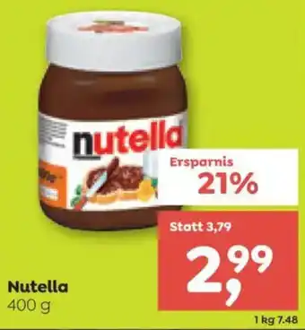 ADEG Nutella Angebot