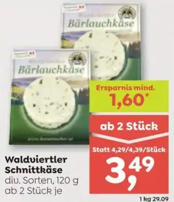 ADEG Waldviertler Schnittkäse Angebot