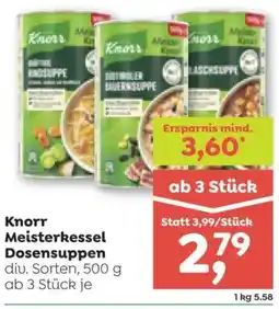 ADEG Knorr Meisterkessel Dosensuppen Angebot