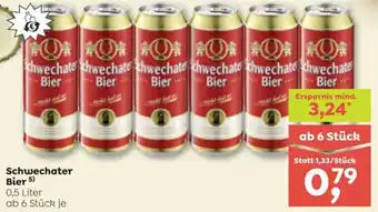 ADEG Schwechater Bier Angebot