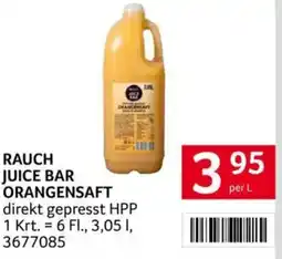 Transgourmet Rauch juice bar orangensaft Angebot