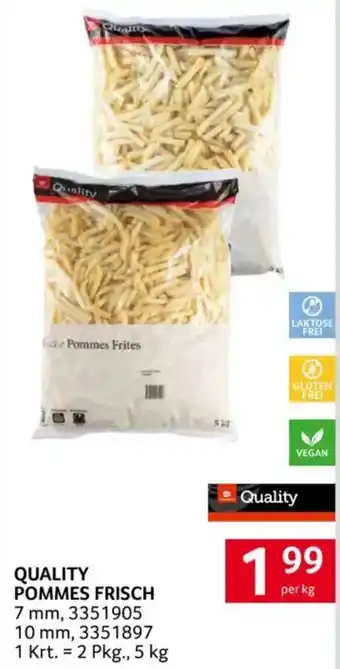 Transgourmet Quality pommes frisch Angebot