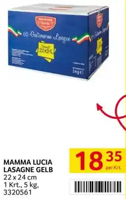 Transgourmet Mamma lucia lasagne gelb Angebot