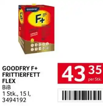 Transgourmet Goodfry f+ frittierfett flex Angebot