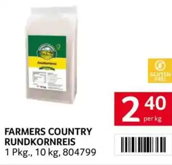 Transgourmet Farmers country rundkornreis Angebot