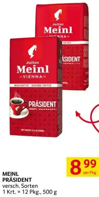 Transgourmet Meinl präsident Angebot