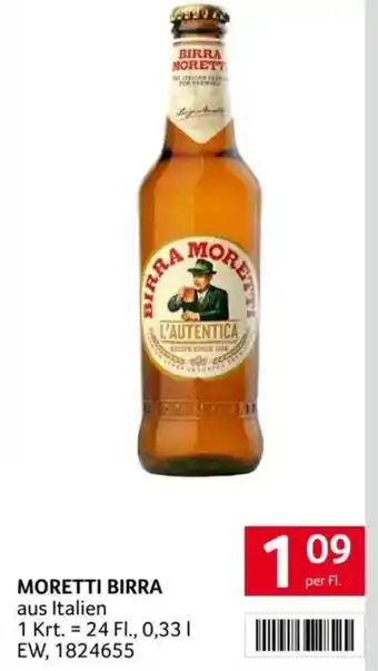 Transgourmet Moretti birra Angebot