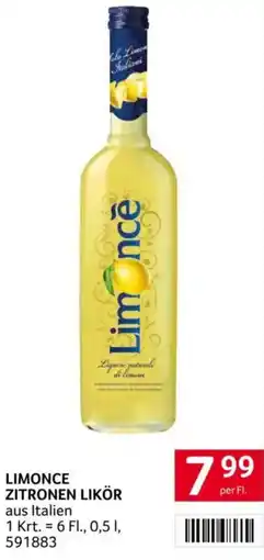 Transgourmet Limonce zitronen likör Angebot