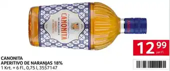 Transgourmet Canonita aperitivo de naranjas 18% Angebot